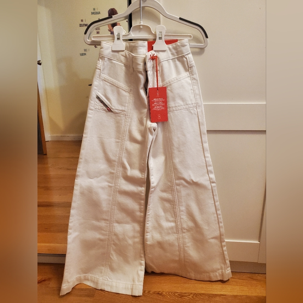 White Denim Jeans